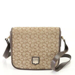 Celine Sulky Leather Shoulder Bag Crossbody Tote Brown